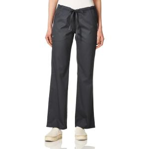 Cherokee Luxe Women Scrubs Pant Low Rise Straight Leg Drawstring 1066(Pewter)