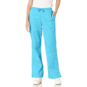 Cherokee Women’s Ww Flex W Certainty Midrise Flare Drawstring Pant(Turquoise)