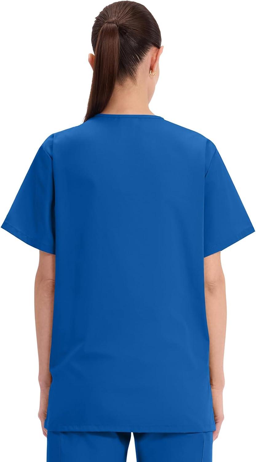 imageCherokee Womens Unisex VNeck TopRoyal