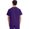 Cherokee Womens Unisex V-Neck Top(Grape)
