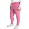 Cherokee Scrubs for Women Pant with Mid Rise Tapered Leg Drawstring Moisture Wicking Easy Care & 360° Stretch Fabric – CK092(Blush Berry)