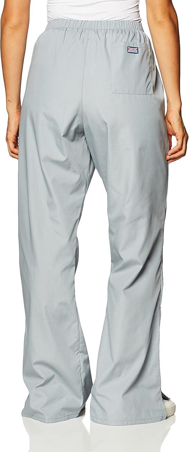 imageCherokee Womens Flare Leg Drawstring Scrub PantGrey