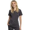 Cherokee Women Scrubs Top Workwear Revolution Tech V-Neck WW770AB(Pewter)