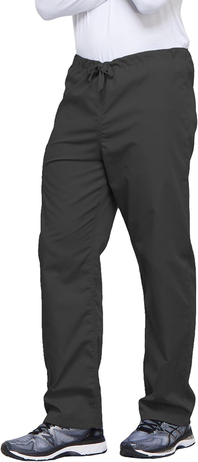 imageCherokee Womens Scrub Set VNeck Dolman Sleeve Top amp PullOn Cargo Pant with Elastic Waist amp Fade Resistant Fabric CK00043CPewter