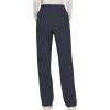 Cherokee Scrub Set for Women, Mock Wrap Top & Mid Rise Straight Leg Pant, Ultra Soft 2-Way Stretch Medical Uniform – CK00040C(Pewter)