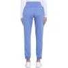 Cherokee Women Scrub Set V-Neck O.R Top WW657 Natural Rise Jogger Scrub Pant with Elasticized Waistband WW011(Ciel)