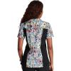 Tooniforms Nurse Gifts Women Scrubs Top V-Neck Print TF764(Where’s Waldo?)
