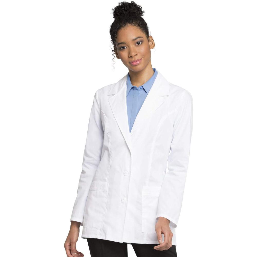 imageCherokee womens 29 Lab CoatWhite