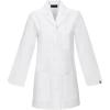 Cherokee Women’s Professional Whites 32″ Lab Coat in Cotton Twill with Certainty and Fluid Barrier(White)
