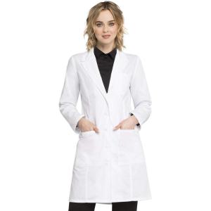 Cherokee Professionals Women Scrubs Lab Coats 37″ 2411(White)