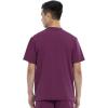 Cherokee Euphoria Men Scrubs Top Tuckable V-Neck CK887A(Wine)