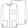 Cherokee Workwear Scrubs Men’s Snap Front Warm-Up Top(Khaki)