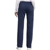 Cherokee Women Scrubs Pant Workwear Revolution Mid Rise Straight Leg Drawstring WW005(Navy)
