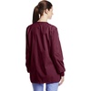 Cherokee Women’s Workwear Scrubs Cardigan Warm-Up Jacket(Wine)