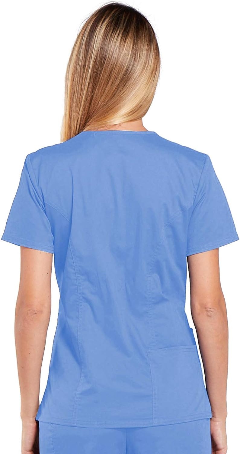 image:imageWorkwear Core Stretch Women Scrubs Top VNeck 4710Ciel