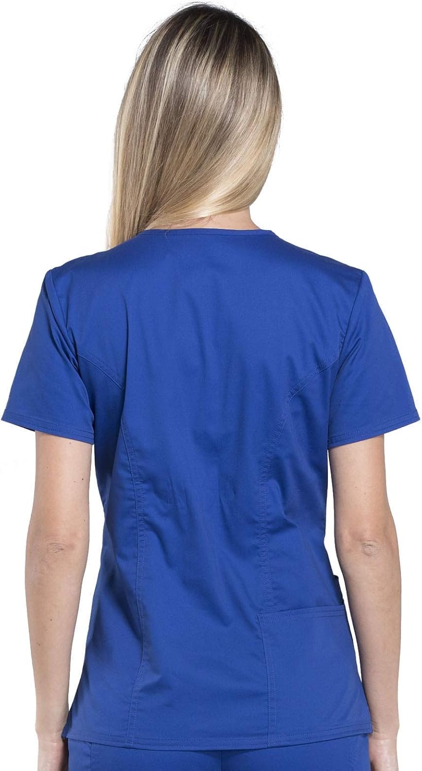 image:imageWorkwear Core Stretch Women Scrubs Top VNeck 4710Galaxy Blue
