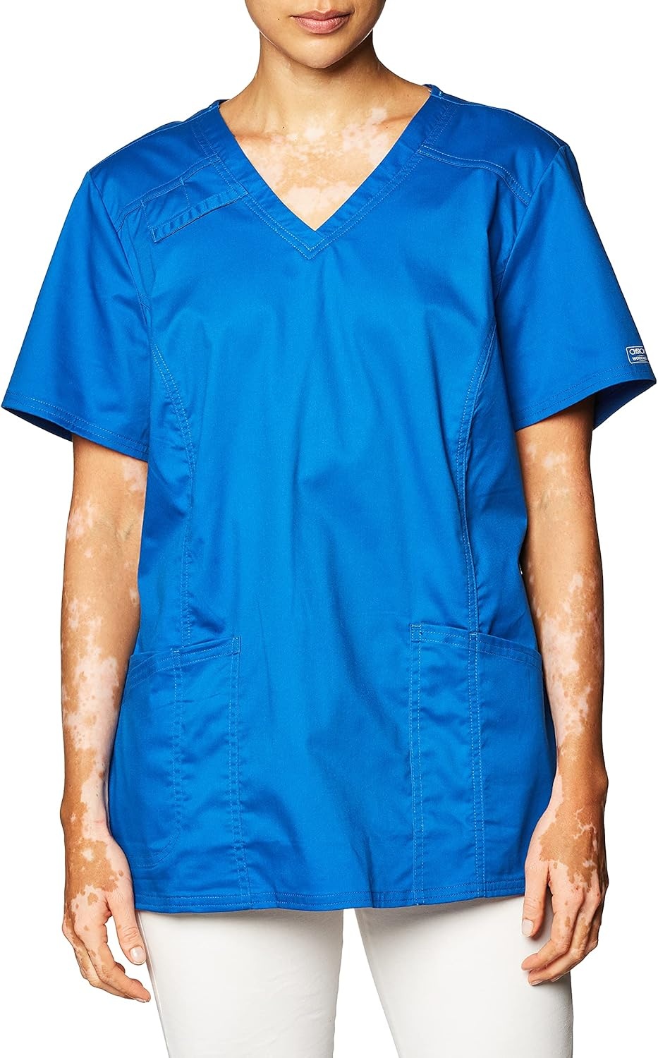 image:imageWorkwear Core Stretch Women Scrubs Top VNeck 4710Royal
