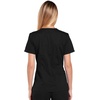 Workwear Core Stretch Women Scrubs Top V-Neck 4710(Black)