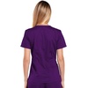 Workwear Core Stretch Women Scrubs Top V-Neck 4710(Eggplant)