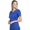 Workwear Core Stretch Women Scrubs Top V-Neck 4710(Galaxy Blue)