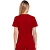 Workwear Core Stretch Women Scrubs Top V-Neck 4710(Red)