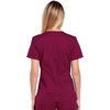 Workwear Core Stretch Women Scrubs Top V-Neck 4710(Wine)