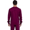 Cherokee Men Warm Up Scrubs Jacket Workwear Revolution Snap Front WW380(Wine)