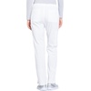 Cherokee Scrub Pant for Women Mid Rise Straight Leg Drawstring Bottom with 5 Pockets, Soft Stretchy & Durable Fabric – WW160(White)