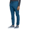 Cherokee Joggers for Men Modern Fit Scrub Pant with Drawstring Waistband, 5 Pockets, Soft 2-Way Stretch Fabric – WW012(Caribbean Blue)