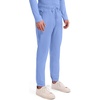 Cherokee Joggers for Men Modern Fit Scrub Pant with Drawstring Waistband, 5 Pockets, Soft 2-Way Stretch Fabric – WW012(Ciel Blue)