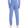 Cherokee Joggers for Men Modern Fit Scrub Pant with Drawstring Waistband, 5 Pockets, Soft 2-Way Stretch Fabric – WW012(Ciel Blue)