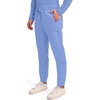 Cherokee Joggers for Men Modern Fit Scrub Pant with Drawstring Waistband, 5 Pockets, Soft 2-Way Stretch Fabric – WW012(Ciel Blue)
