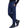 Cherokee Joggers for Men Modern Fit Scrub Pant with Drawstring Waistband, 5 Pockets, Soft 2-Way Stretch Fabric – WW012(Navy)