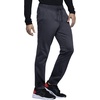 Cherokee Joggers for Men Modern Fit Scrub Pant with Drawstring Waistband, 5 Pockets, Soft 2-Way Stretch Fabric – WW012(Pewter)
