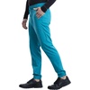 Cherokee Joggers for Men Modern Fit Scrub Pant with Drawstring Waistband, 5 Pockets, Soft 2-Way Stretch Fabric – WW012(Teal Blue)