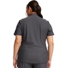 Cherokee Form Women Scrubs Top Partial Zip Front CK707(Pewter)