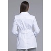 Cherokee 30″ Twill Lab Coat, Consultation Coat, Lab Coats for Women 2316(White)
