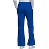 Cherokee Scrub Pants for Women Mid Rise Pull-On Cargo Medical Uniform 7 Pocket Elastic Waist Adjustable Hem Stretch – 4005(Galaxy Blue)