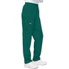 Cherokee Scrubs for Women Cargo Pant Natural Rise Tapered Pull-On Bottom with 4 Pockets , Fade Resistant Fabric – 4200(Hunter Green)