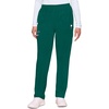 Cherokee Scrubs for Women Cargo Pant Natural Rise Tapered Pull-On Bottom with 4 Pockets , Fade Resistant Fabric – 4200(Hunter Green)