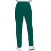 Cherokee Scrubs for Women Cargo Pant Natural Rise Tapered Pull-On Bottom with 4 Pockets , Fade Resistant Fabric – 4200(Hunter Green)