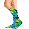 Cherokee Legwear Compression Socks for Women 10-15 mmHg (1-Pair Pack) | Comfort Support Knee Highs, Soft Fit, Regular & Wide Calf, Soft Knit Feel, Lightweight, Easy Care for Work and Everyday Wear(Perfectly Cute)