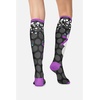 Cherokee Legwear Compression Socks for Women 10-15 mmHg (1-Pair Pack) | Comfort Support Knee Highs, Soft Fit, Regular & Wide Calf, Soft Knit Feel, Lightweight, Easy Care for Work and Everyday Wear(Snowman Love)