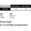 Cherokee Legwear Compression Socks for Women 10-15 mmHg (1-Pair Pack) | Comfort Support Knee Highs, Soft Fit, Regular & Wide Calf, Soft Knit Feel, Lightweight, Easy Care for Work and Everyday Wear(Bee Au-some)