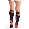 Cherokee Legwear Compression Socks for Women 10-15 mmHg (1-Pair Pack) | Comfort Support Knee Highs, Soft Fit, Regular & Wide Calf, Soft Knit Feel, Lightweight, Easy Care for Work and Everyday Wear(Happy Pumpkins)