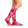 Cherokee Legwear Compression Socks for Women 10-15 mmHg (1-Pair Pack) | Comfort Support Knee Highs, Soft Fit, Regular & Wide Calf, Soft Knit Feel, Lightweight, Easy Care for Work and Everyday Wear(Kiss Me)
