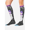 Cherokee Legwear Compression Socks for Women 10-15 mmHg (1-Pair Pack) | Comfort Support Knee Highs, Soft Fit, Regular & Wide Calf, Soft Knit Feel, Lightweight, Easy Care for Work and Everyday Wear(Snowman Love)