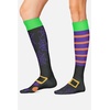 Cherokee Legwear Compression Socks for Women 10-15 mmHg (1-Pair Pack) | Comfort Support Knee Highs, Soft Fit, Regular & Wide Calf, Soft Knit Feel, Lightweight, Easy Care for Work and Everyday Wear(Witching Hour)