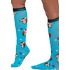 Cherokee Legwear Compression Socks for Women 10-15 mmHg (1-Pair Pack) | Comfort Support Knee Highs, Soft Fit, Regular & Wide Calf, Soft Knit Feel, Lightweight, Easy Care for Work and Everyday Wear(Hedgehugs)