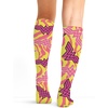 Cherokee Legwear Compression Socks for Women 10-15 mmHg (1-Pair Pack) | Comfort Support Knee Highs, Soft Fit, Regular & Wide Calf, Soft Knit Feel, Lightweight, Easy Care for Work and Everyday Wear(Wonderfully Wild)